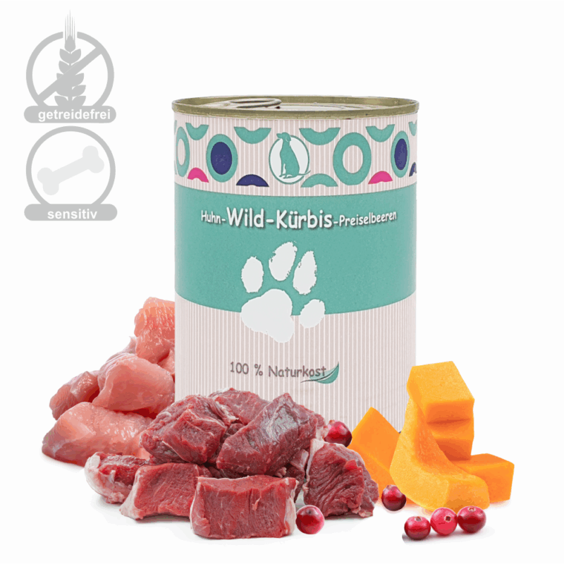 nassfutter für hunde wild ohne zusätze